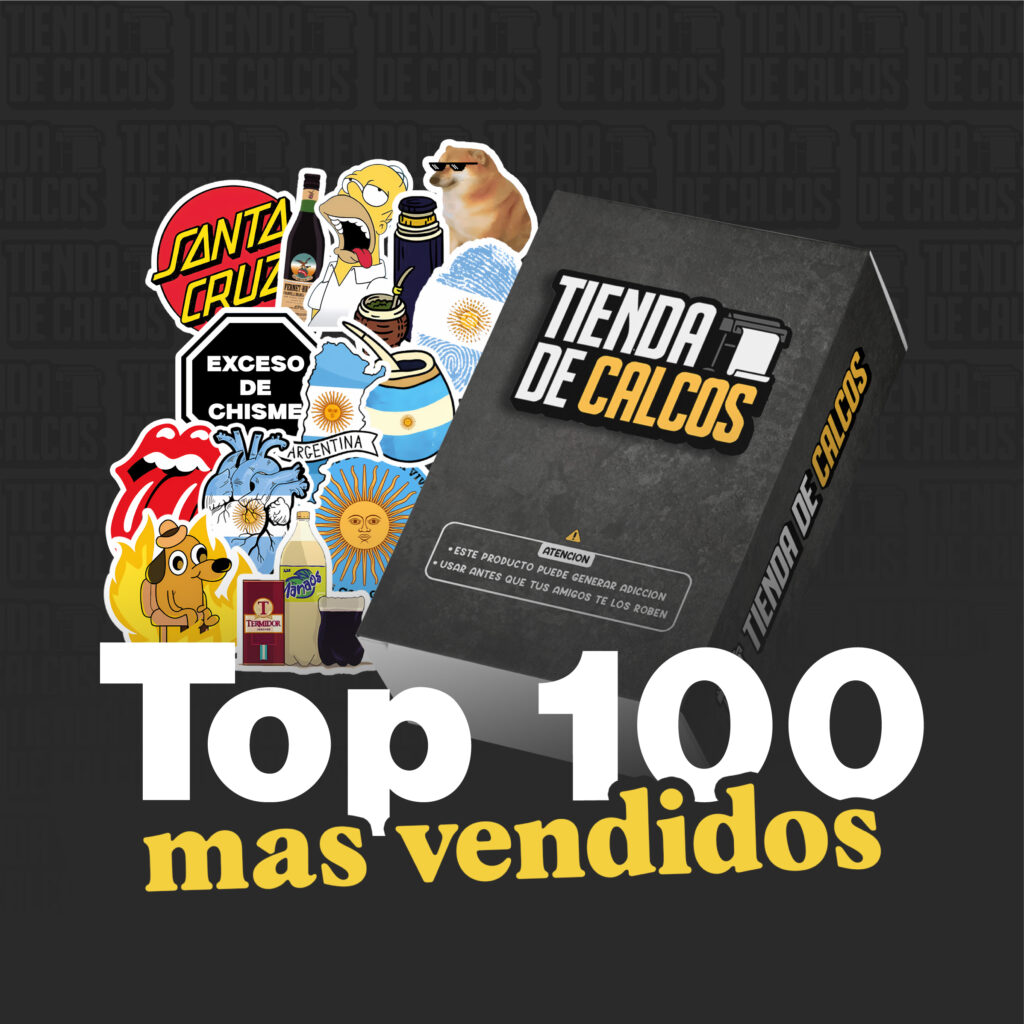 Pack 100 calcos más vendidas de la web