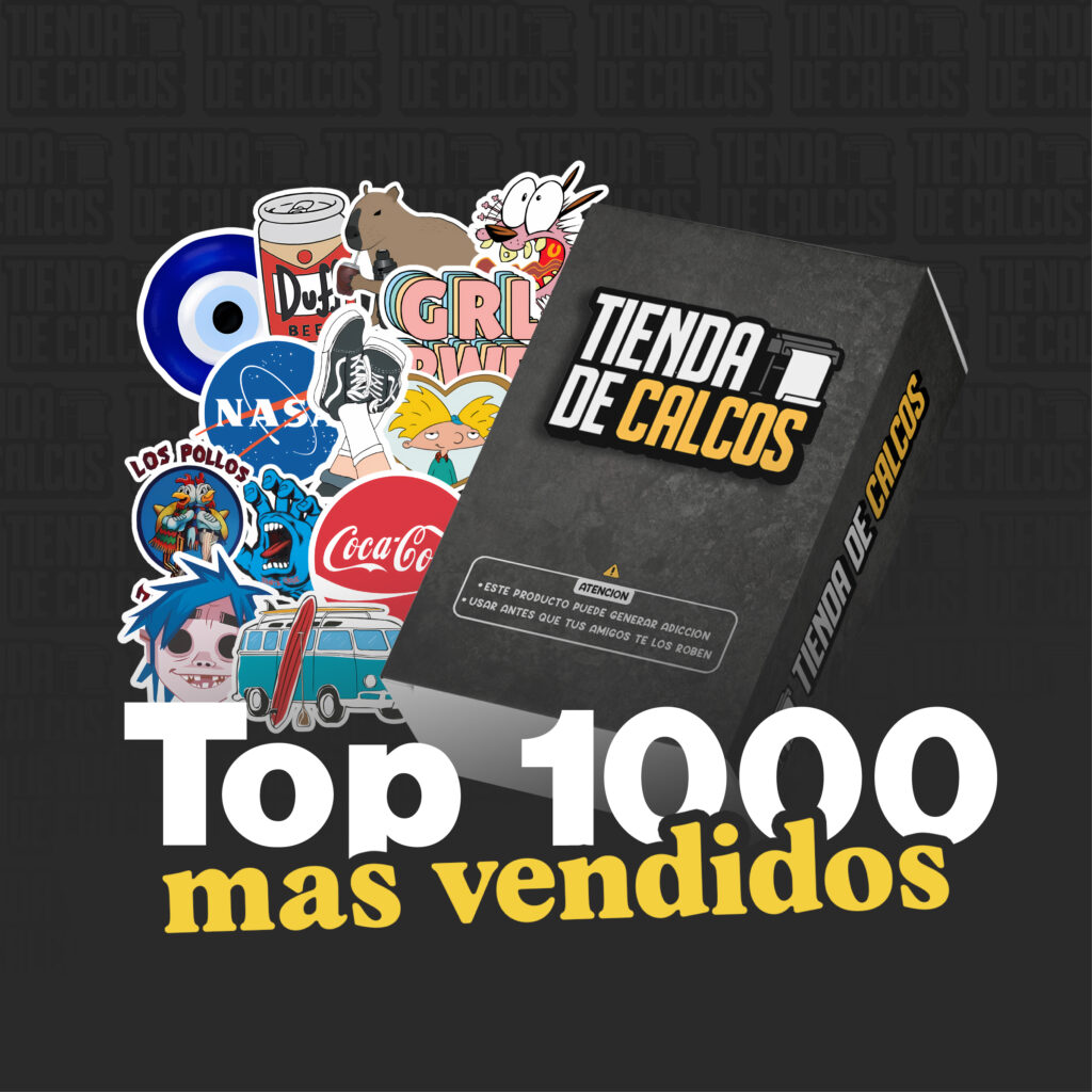 Pack 1000 calcos más vendidas de la web