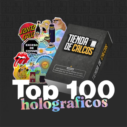 Editable diseño portada mas vendidos Pack HOLO 100 calcos más vendidas de la web 30% OFF